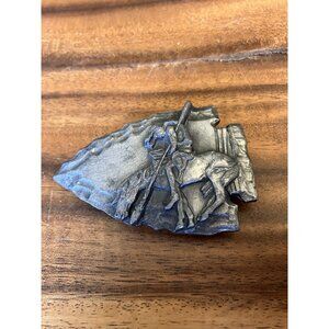 1988 Siskiyou End of Trail Chief Joseph of the Nez Perce Arrowhead Belt Buckle